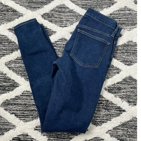 J. Crew ToothPick Mid rise Skinny Jeans size 27 Tall style #H2877 - Picture 2 of 7
